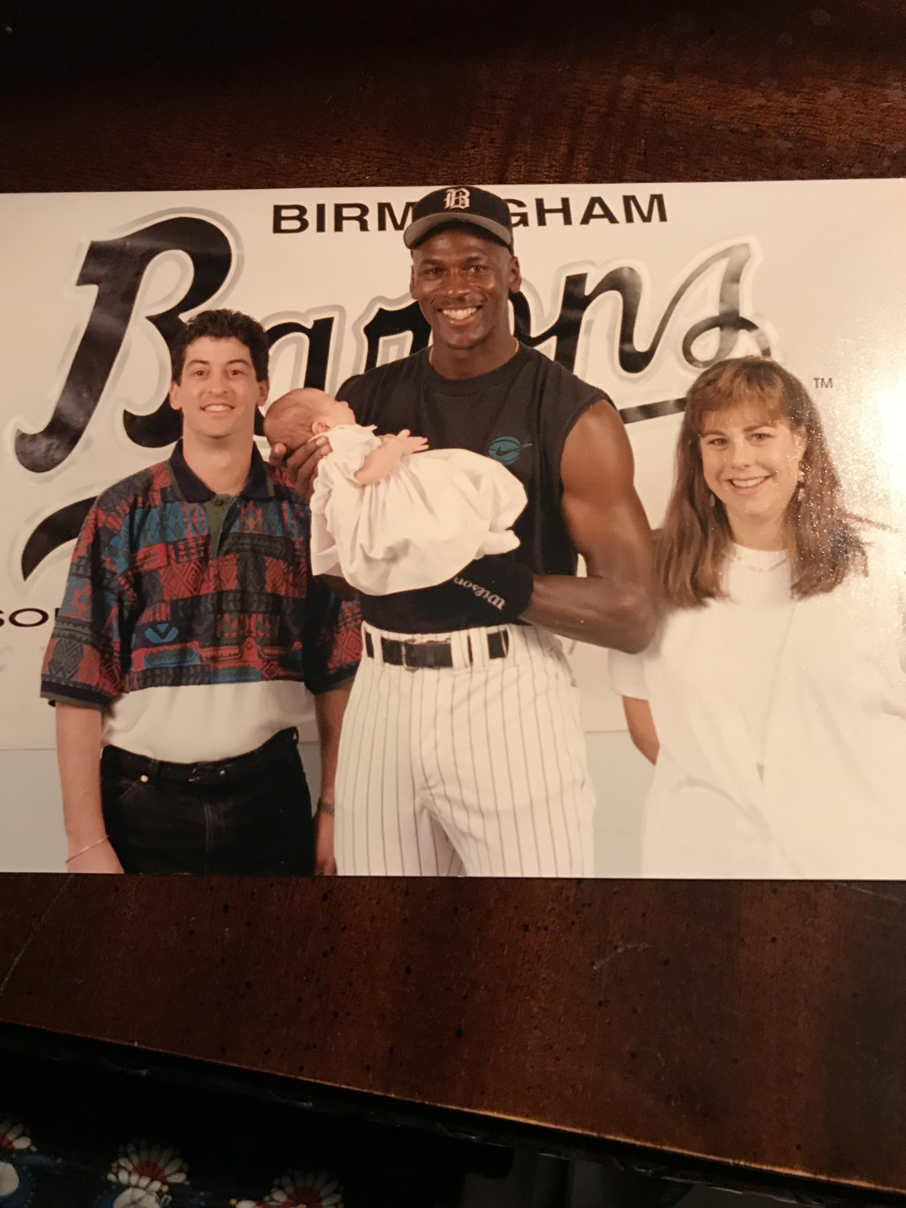 Birmingham Barons on X: #MJMondays: Did you know that Michael Jordan also  wore the No. 45 when he played for his high school baseball team (Laney  High School) in North Carolina? #25thAnniversary #